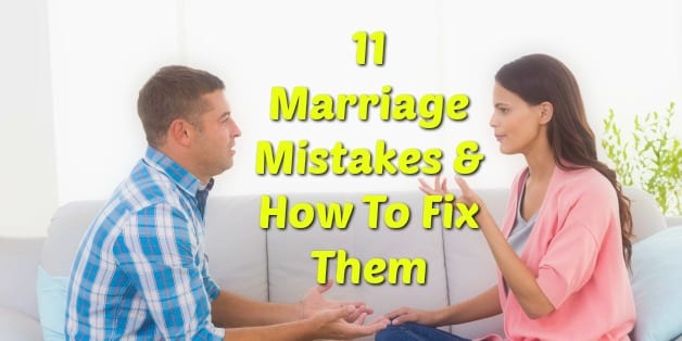 Marriage Mistakes and How to Fix Them - Spence Counseling Center